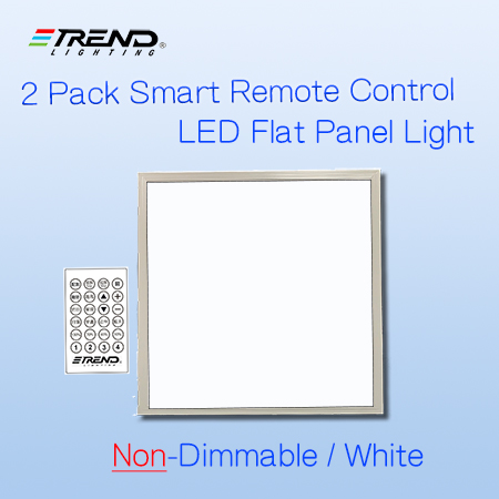 2 Pack Smart Controll LED Pannel Light - Non-Dimmable Cold White 