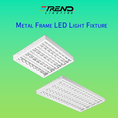 60 cm x 60 cm, , Cold White, Metal Frame LED Light Fixture 